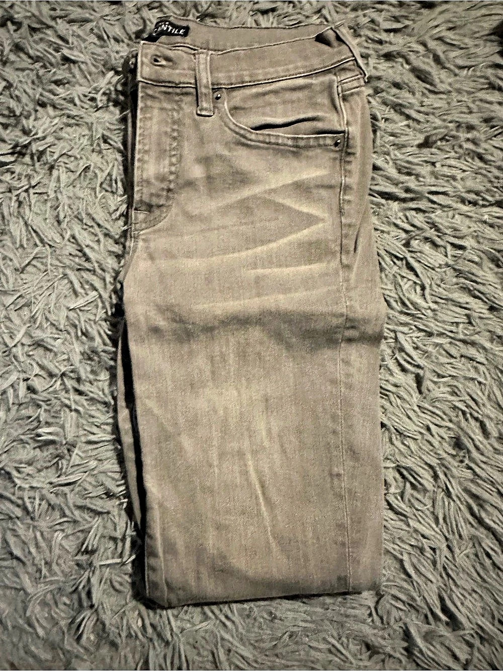 J. crew factory Gray Skinny Jeans Waist 28